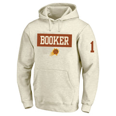 NBA Devin Booker Phoenix Suns Profile Big & Tall Player Double Face Tri-Blend Pullover Hoodie