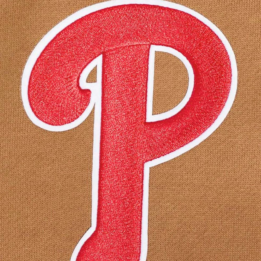 MLB Philadelphia Phillies Pro Standard Paint The City Dropped Shoulder Pullover Sweatshirt