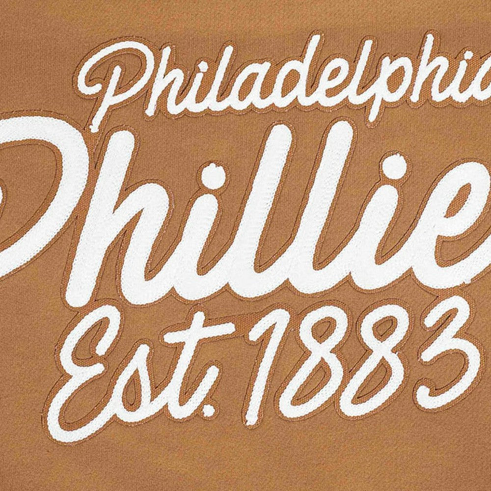 MLB Philadelphia Phillies Pro Standard Paint The City Dropped Shoulder Pullover Sweatshirt