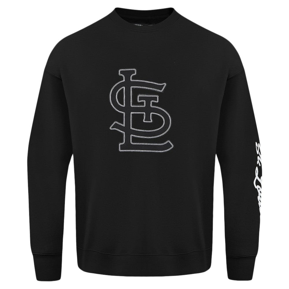 MLB St. Louis Cardinals Pro Standard Paint The City Dropped Shoulder Pullover Sweatshirt