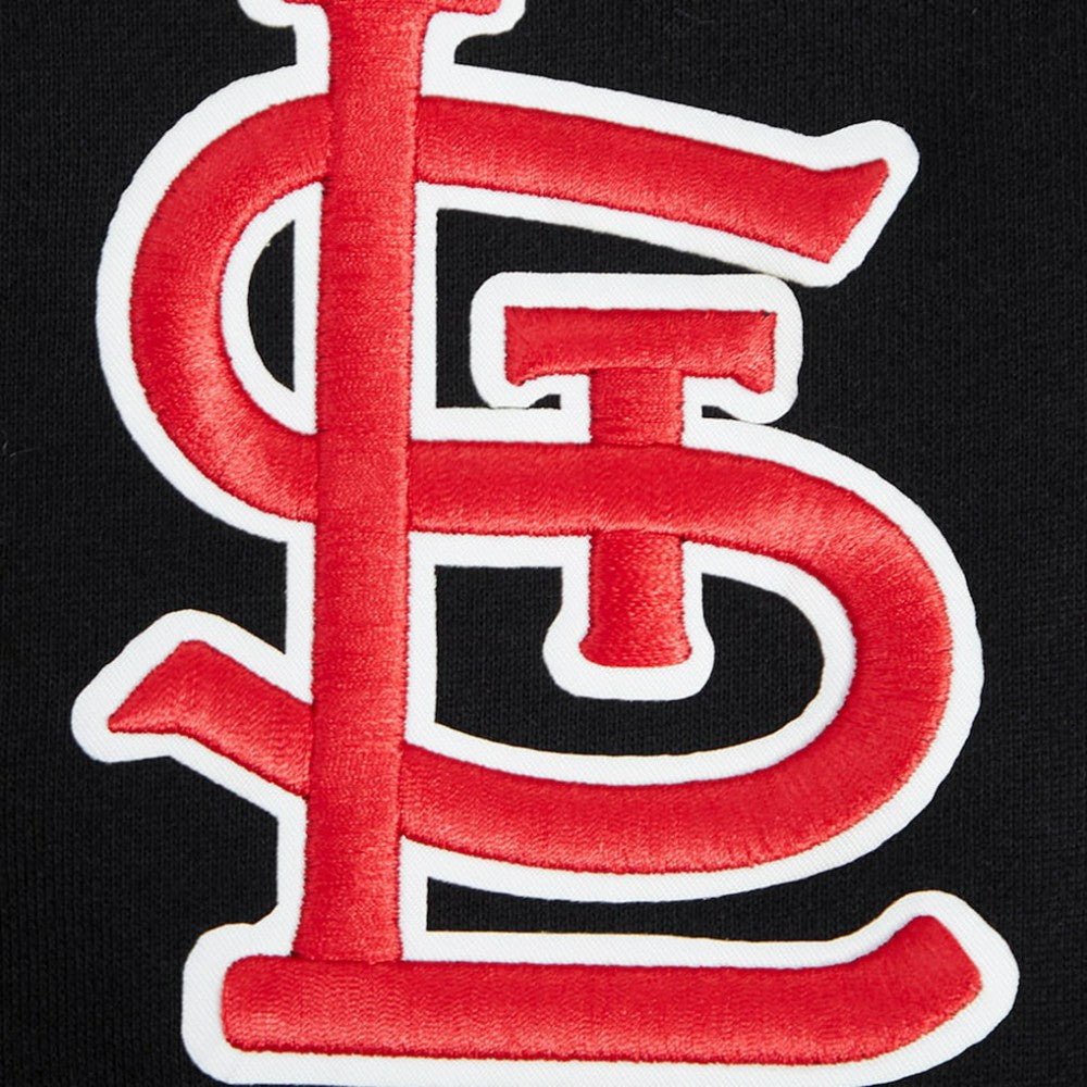 MLB St. Louis Cardinals Pro Standard Paint The City Dropped Shoulder Pullover Sweatshirt