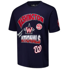 MLB Washington Nationals Pro Standard Turn It Up Dropped Shoulder T-Shirt