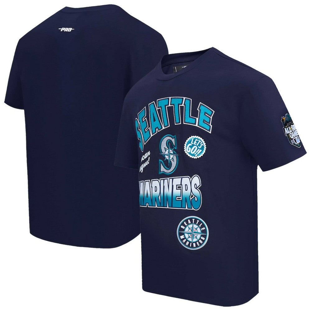 MLB Seattle Mariners Pro Standard Turn It Up Dropped Shoulder T-Shirt
