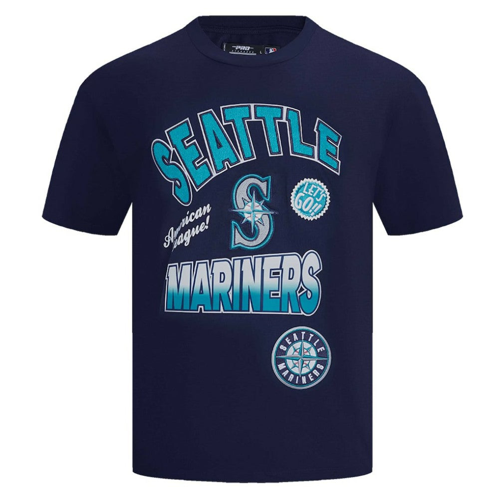 MLB Seattle Mariners Pro Standard Turn It Up Dropped Shoulder T-Shirt