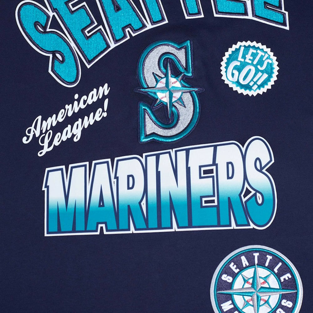 MLB Seattle Mariners Pro Standard Turn It Up Dropped Shoulder T-Shirt