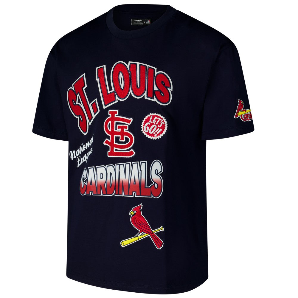 MLB St. Louis Cardinals Pro Standard Turn It Up Dropped Shoulder T-Shirt
