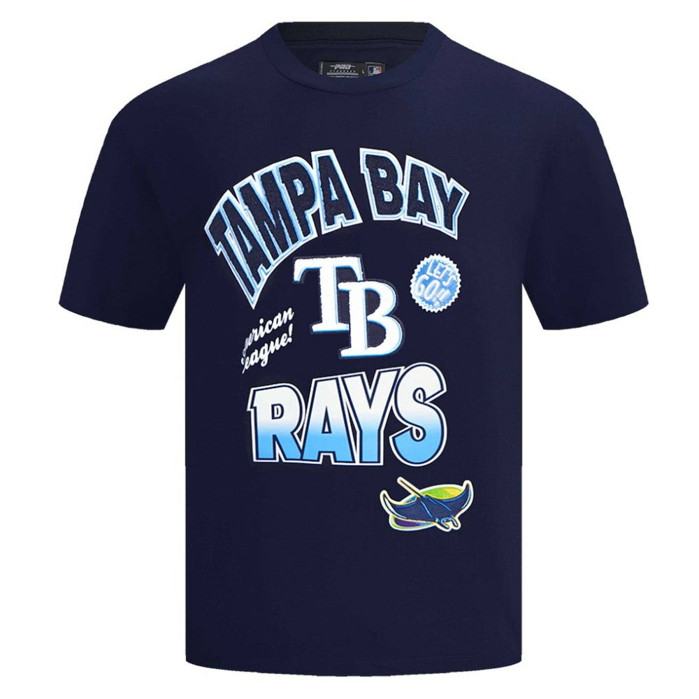 MLB Tampa Bay Rays Pro Standard Turn It Up Dropped Shoulder T-Shirt