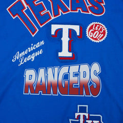 MLB Texas Rangers Pro Standard Turn It Up Dropped Shoulder T-Shirt