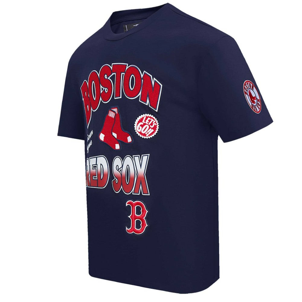 MLB Boston Red Sox Pro Standard Turn It Up Dropped Shoulder T-Shirt
