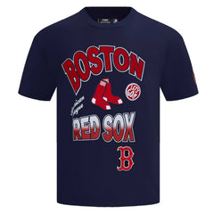 MLB Boston Red Sox Pro Standard Turn It Up Dropped Shoulder T-Shirt