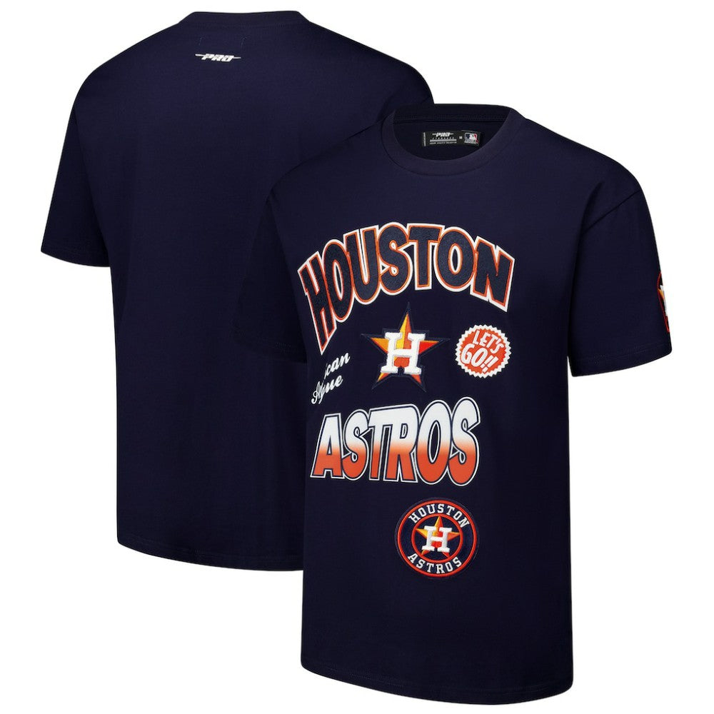 MLB Houston Astros Pro Standard Turn It Up Dropped Shoulder T-Shirt