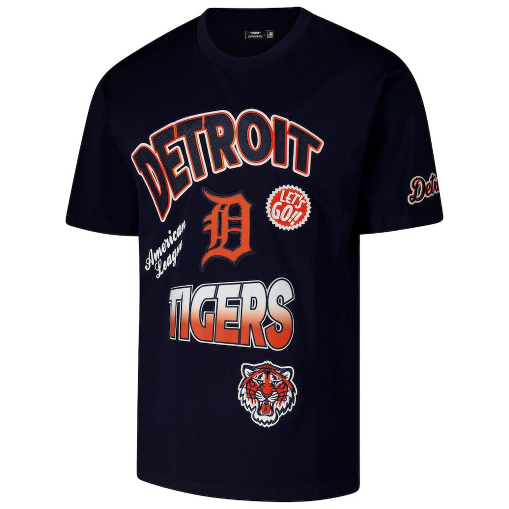 MLB Detroit Tigers Pro Standard Turn It Up Dropped Shoulder T-Shirt