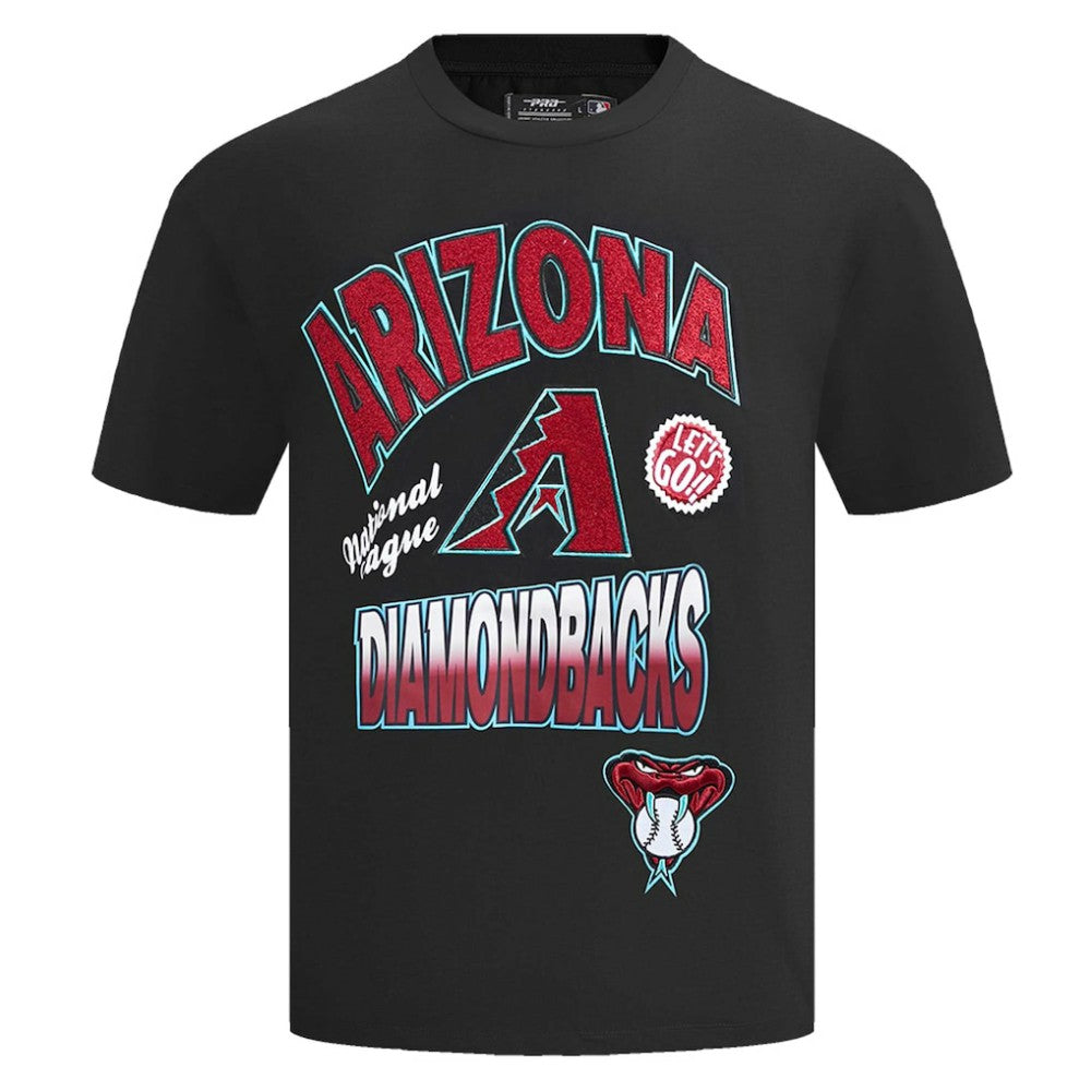 MLB Arizona Diamondbacks Pro Standard Turn It Up Dropped Shoulder T-Shirt