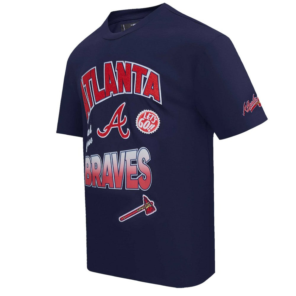 MLB Atlanta Braves Pro Standard Turn It Up Dropped Shoulder T-Shirt