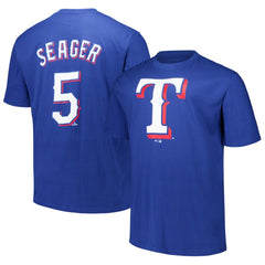MLB Corey Seager Texas Rangers Fanatics Big & Tall Name & Number T-Shirt