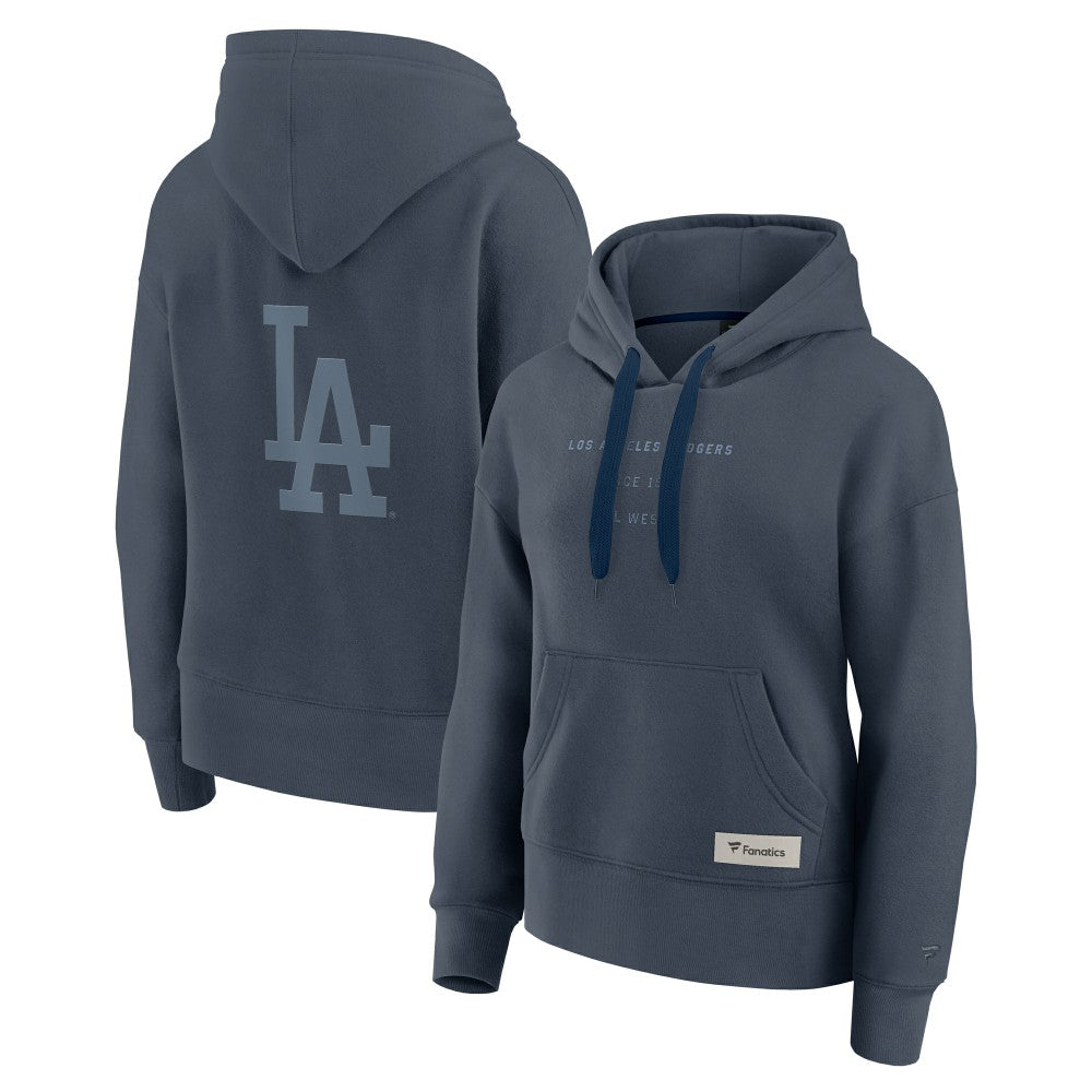 MLB Los Angeles Dodgers Fanatics Women's Elements Future Ground Subtle Tonal Pullover Hoodie