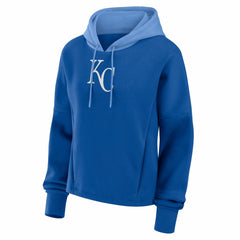 MLB Kansas City Royals Fanatics Women's Oversized Legacy Favorite Spectator Pullover Hoodie