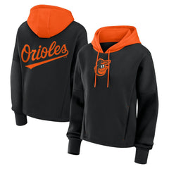 MLB Baltimore Orioles Fanatics Women's Oversized Legacy Favorite Spectator Pullover Hoodie