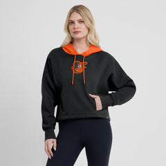 MLB Baltimore Orioles Fanatics Women's Oversized Legacy Favorite Spectator Pullover Hoodie