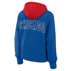 MLB Chicago Cubs Fanatics Women's Oversized Legacy Favorite Spectator Pullover Hoodie