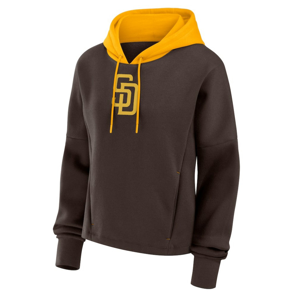 MLB San Diego Padres Fanatics Women's Oversized Legacy Favorite Spectator Pullover Hoodie