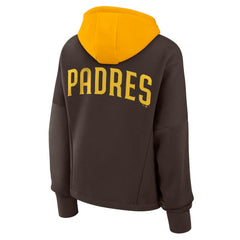 MLB San Diego Padres Fanatics Women's Oversized Legacy Favorite Spectator Pullover Hoodie
