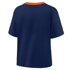 MLB Houston Astros Fanatics Oversized Race To Win V-Neck T-Shirt