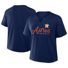 MLB Houston Astros Fanatics Women's Fan Fave Stadium Slub Boxy T-Shirt