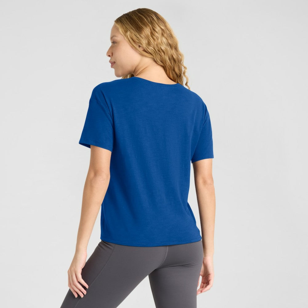 MLB Texas Rangers Fanatics Women's Fan Fave Stadium Slub Boxy T-Shirt