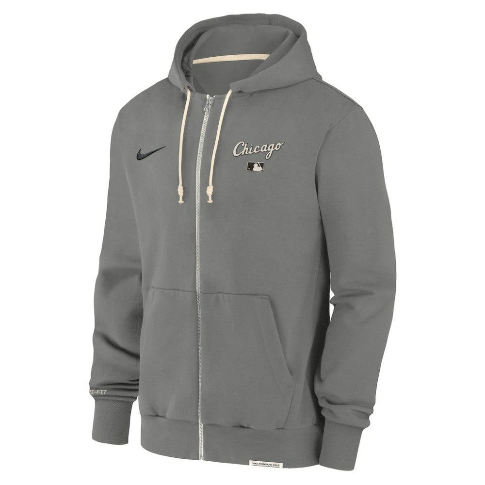 MLB Chicago White Sox Nike Authentic Collection Travel Performance Full-Zip Hoodie