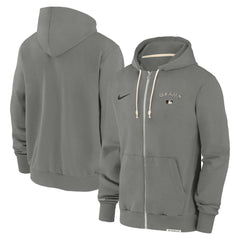 MLB Colorado Rockies Nike Authentic Collection Travel Performance Full-Zip Hoodie