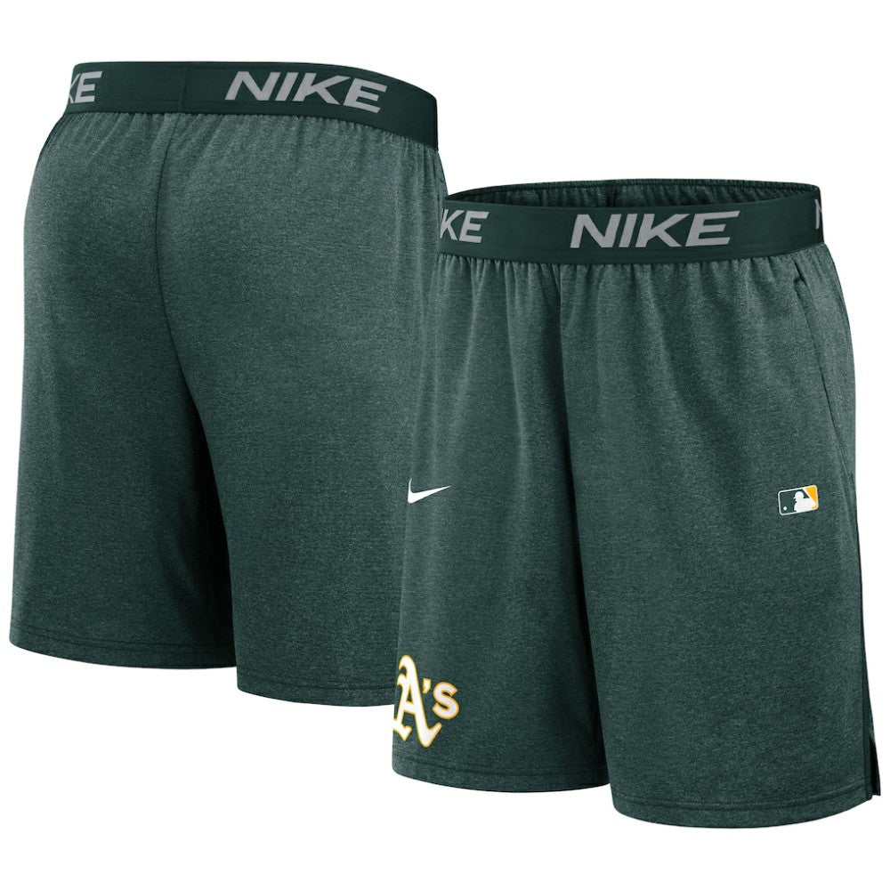 MLB Athletics Nike Authentic Collection Performance Knit Shorts