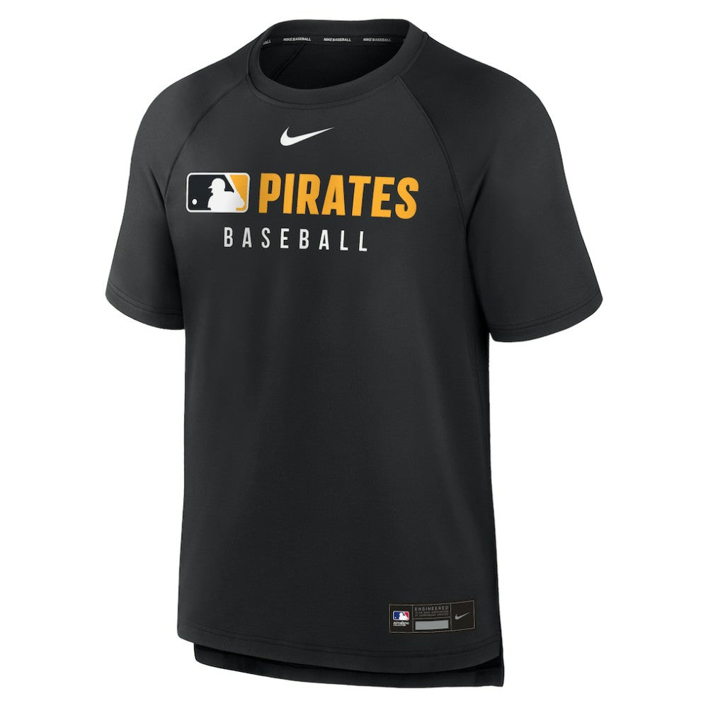 MLB Pittsburgh Pirates Nike Authentic Collection Pregame Raglan Dri-FIT T-Shirt