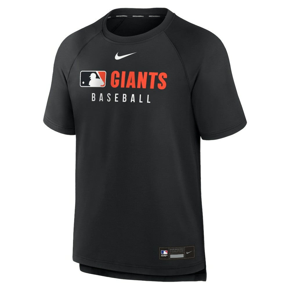 MLB San Francisco Giants Nike Authentic Collection Pregame Raglan Dri-FIT T-Shirt
