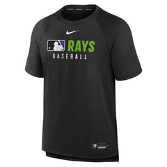 MLB Tampa Bay Rays Nike Authentic Collection Pregame Raglan Dri-FIT T-Shirt