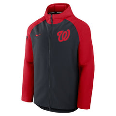 MLB Washington Nationals Nike Authentic Collection Raglan Performance Full-Zip Jacket