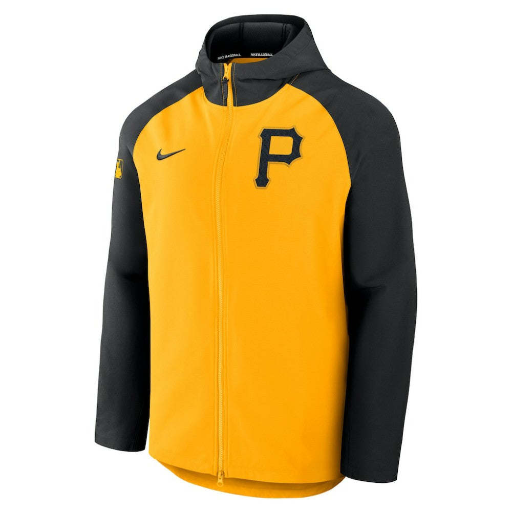 MLB Pittsburgh Pirates Nike Authentic Collection Raglan Performance Full-Zip Jacket