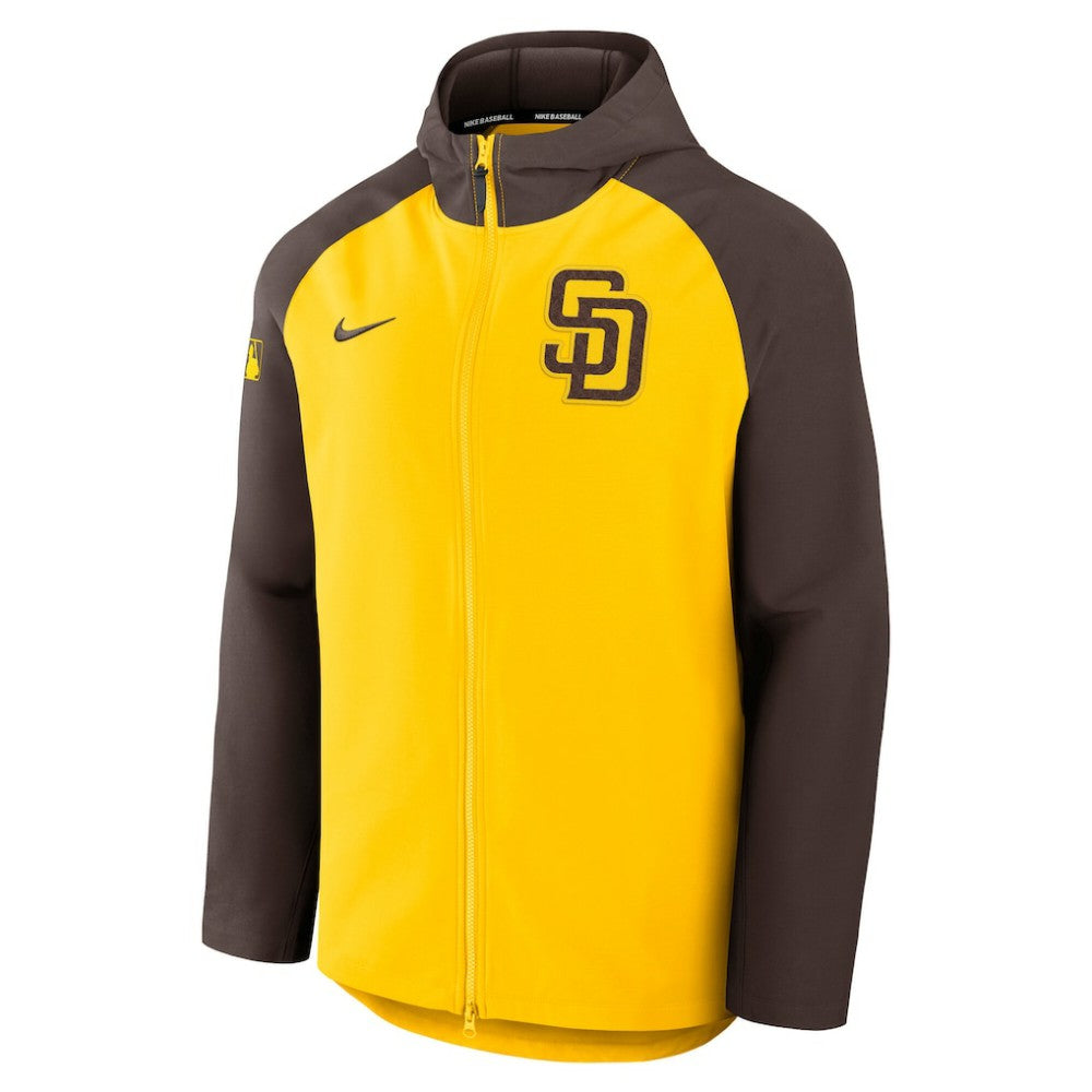 MLB San Diego Padres Nike Authentic Collection Raglan Performance Full-Zip Jacket