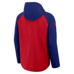 MLB Texas Rangers Nike Authentic Collection Raglan Performance Full-Zip Jacket