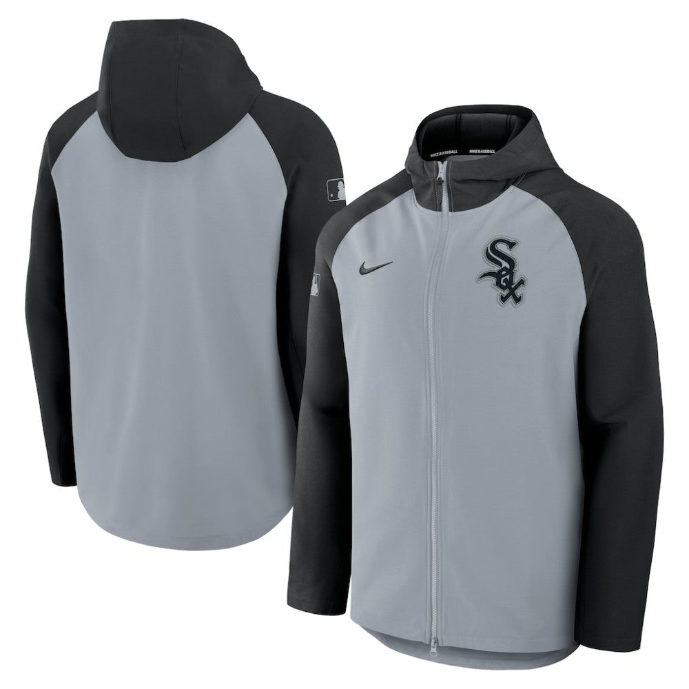 MLB Chicago White Sox Nike Authentic Collection Raglan Performance Full-Zip Jacket