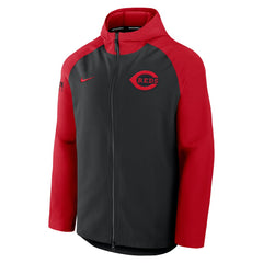 MLB Cincinnati Reds Nike Authentic Collection Raglan Performance Full-Zip Jacket
