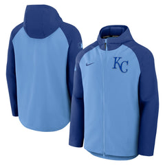 MLB Kansas City Royals Nike Authentic Collection Raglan Performance Full-Zip Jacket