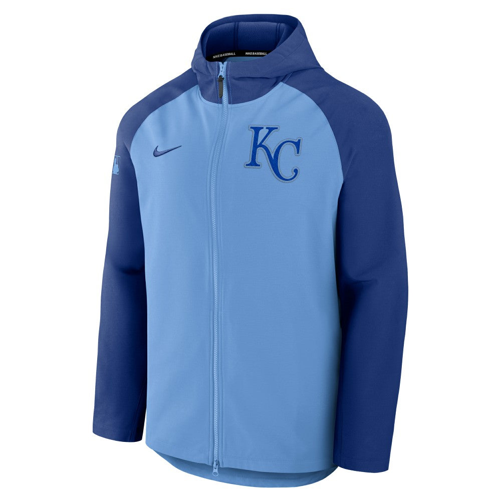 MLB Kansas City Royals Nike Authentic Collection Raglan Performance Full-Zip Jacket