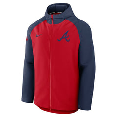 MLB Atlanta Braves Nike Authentic Collection Raglan Performance Full-Zip Jacket