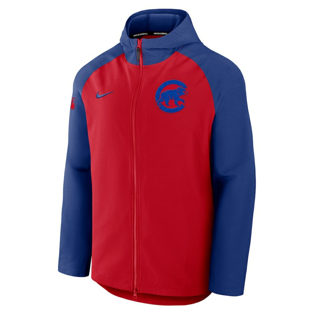 MLB Chicago Cubs Nike Authentic Collection Raglan Performance Full-Zip Jacket