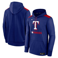 MLB Texas Rangers Nike Authentic Collection Performance Pullover Hoodie