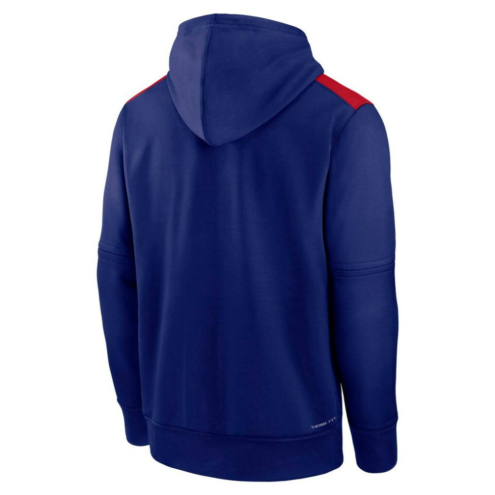MLB Texas Rangers Nike Authentic Collection Performance Pullover Hoodie