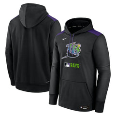 MLB Tampa Bay Rays Nike Authentic Collection Performance Pullover Hoodie