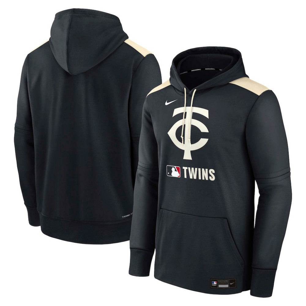 MLB Minnesota Twins Nike Authentic Collection Performance Pullover Hoodie