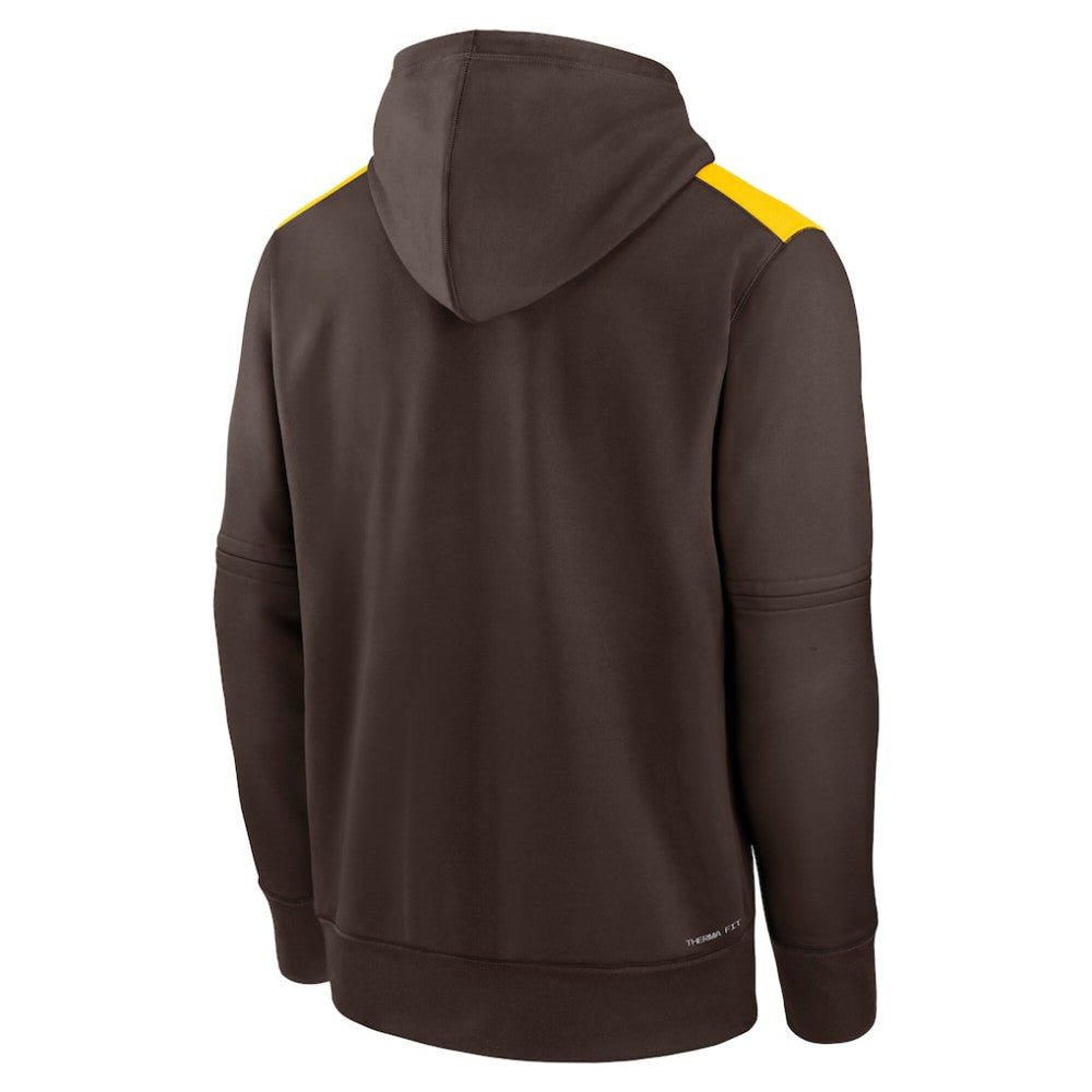 MLB San Diego Padres Nike Authentic Collection Performance Pullover Hoodie